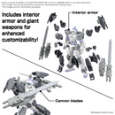 30MM W-35 Option Parts Set 20 (Full Armor Unit 1)