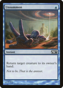 Unsummon (M13-075) [Magic 2013]