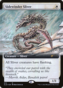 Sidewinder Sliver (Extended Art) (SLD-615) [Secret Lair Drop] Foil