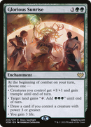 Glorious Sunrise (PPDMU-200) [Promo Pack: Innistrad: Crimson Vow Promos] Foil