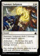 Summary Judgment (RVR-027) [Ravnica Remastered]