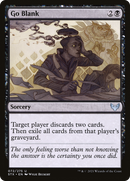 Go Blank (STX-072) [Strixhaven: School of Mages] Foil