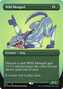 Wild Mongrel (SLC-2001) (Borderless) [Secret Lair Countdown Kit] Foil