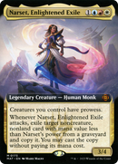 Narset, Enlightened Exile (Extended Art) (MAT-173) [March of the Machine: The Aftermath]