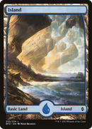 Island (255) - Full Art (BFZ-255) [Battle for Zendikar]