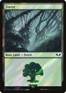 Forest (40K-317) (Surge Foil) [Warhammer 40,000 Commander] Foil