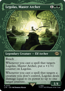 Legolas, Master Archer (Showcase) (LTR-313) (Borderless) [The Lord of the Rings: Tales of Middle-earth] Foil