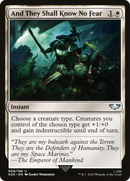 And They Shall Know No Fear (40K-009) [Warhammer 40,000 Commander]
