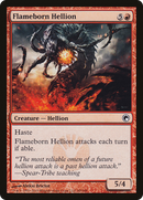 Flameborn Hellion (SOM-089) [Scars of Mirrodin] Foil