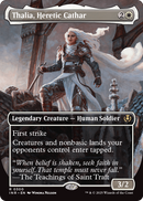 Thalia, Heretic Cathar (Borderless) (INR-300) [Innistrad Remastered]
