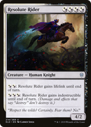 Resolute Rider (ELD-214) [Throne of Eldraine] Foil
