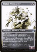 Bladed Ambassador (Showcase) (ONE-285) [Phyrexia: All Will Be One] Foil
