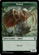 Spider (TBLC-031) [Bloomburrow Commander Tokens]