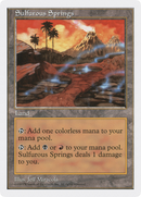Sulfurous Springs (5ED-424) [Fifth Edition]