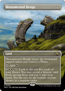 Monumental Henge (Borderless) (MH3-354) [Modern Horizons 3]