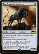 Sparkhunter Masticore (PPM21-240P) [Promo Pack: Core Set 2021 Promos] Foil