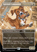 Spirited Companion (SLD-896) (Borderless) [Secret Lair Drop] Foil