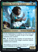 Zimone, Paradox Sculptor (PRE-126) [Foundations Promos] Foil