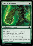 Fists of Ironwood (RVR-139) [Ravnica Remastered] Foil