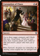 Coronation of Chaos (CLB-168) [Commander Legends: Battle for Baldur's Gate] Foil