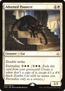 Adorned Pouncer (HOU-002) [Hour of Devastation]