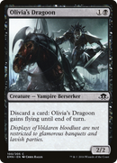 Olivia's Dragoon (EMN-100) [Eldritch Moon] Foil