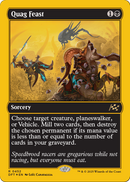Quag Feast (First-Place Foil) (DFT-452) [Aetherdrift] Foil