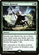 Nissa's Renewal (PRE-180) [Battle for Zendikar Promos] Foil