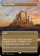 City of Brass (Borderless) (2X2-403) [Double Masters 2022] Foil