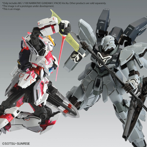 MG Narrative Gundam C-Packs (Ver.Ka) [Jun 2024]