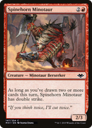 Spinehorn Minotaur (MH1-147) [Modern Horizons] Foil