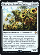 Beza, the Bounding Spring (PRE-002) [Bloomburrow Promos] Foil