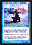 Urza, Lord High Artificer (Retro Frame) (MH1-011) [Modern Horizons 1 Timeshifts] Etched Foil