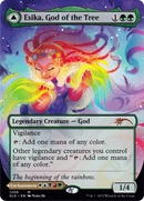 Esika, God of the Tree (Display Commander) - Thick Stock (SLD-1208) (Borderless) [Secret Lair Drop]