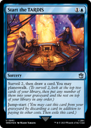 Start the TARDIS (Surge Foil) (WHO-661) [Doctor Who] Foil