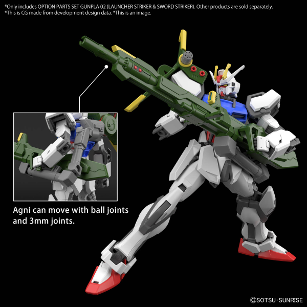 Gundam Option Parts: 02 Launcher Striker & Sword Striker