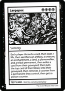 Largepox (CMB1-044) [Mystery Booster Playtest Cards 2019]