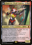 Flamewar, Brash Veteran (BOT-010) [Transformers] Foil