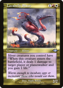 Lavabelly Sliver (Retro Frame) (MH1-029) [Modern Horizons 1 Timeshifts] Etched Foil