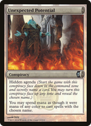 Unexpected Potential (CNS-012) [Conspiracy] Foil