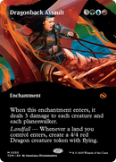 Dragonback Assault (Borderless) (TDM-355) (Showcase) [Tarkir: Dragonstorm]