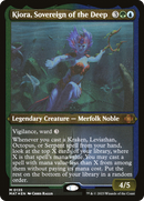 Kiora, Sovereign of the Deep (Foil Etched) (MAT-135) [March of the Machine: The Aftermath] Foil