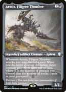 Armix, Filigree Thrasher (Foil Etched) (CMR-563) [Commander Legends] Etched Foil