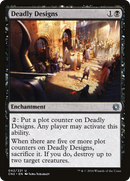 Deadly Designs (CN2-042) [Conspiracy: Take the Crown] Foil