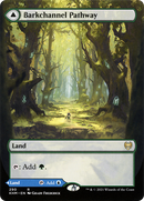 Barkchannel Pathway (Borderless) (KHM-290) (Showcase) (Borderless) [Kaldheim]