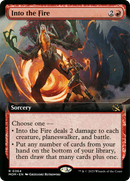 Into the Fire (Extended Art) (MOM-364) [March of the Machine] Foil