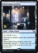 Meticulous Archive (PRE-264) [Murders at Karlov Manor Promos] Foil