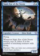 Siani, Eye of the Storm (CMR-095) [Commander Legends] Foil