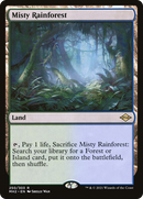 Misty Rainforest (MH2-250) [Modern Horizons 2] Foil