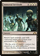 Immortal Servitude (GTC-220) [Gatecrash] Foil